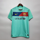 Camisa Retrô Barcelona Away 2010/11 Azul