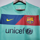 Camisa Retrô Barcelona Away 2010/11 Azul