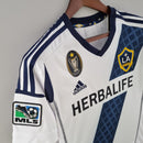 Camisa Retro LA Galaxy 2012 Home - Branco e Azul