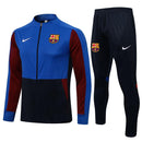 Conjunto Barcelona 21/22 Azul - Nike - Com Fecho