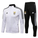 Conjunto Benfica 21/22 Branca - Adidas - Com Fecho