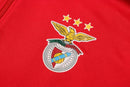 Conjunto Benfica 21/22 Vermelha - Adidas- Com Ziper