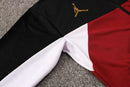 Conjunto PSG 21/22 Preto e Vermelho - Nike Jordan - Com Fecho