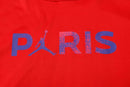 Conjunto PSG 21/22 Vermelho e Preto - Jordan - Com Capuz