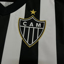 Camisa 1 Atlético MG 25/26 Preta e branca - (Feminina)