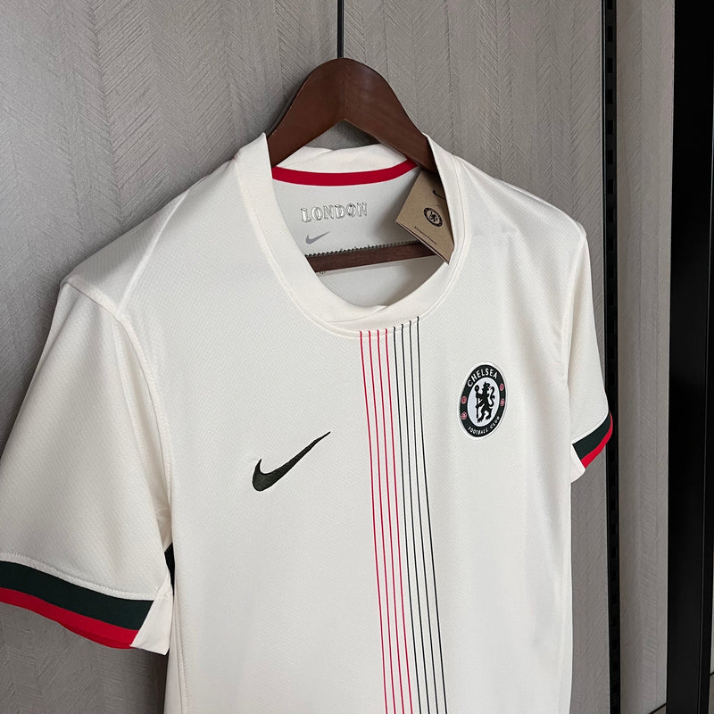 Camisa Chelsea Away 25/26  Torcedor Masculina
