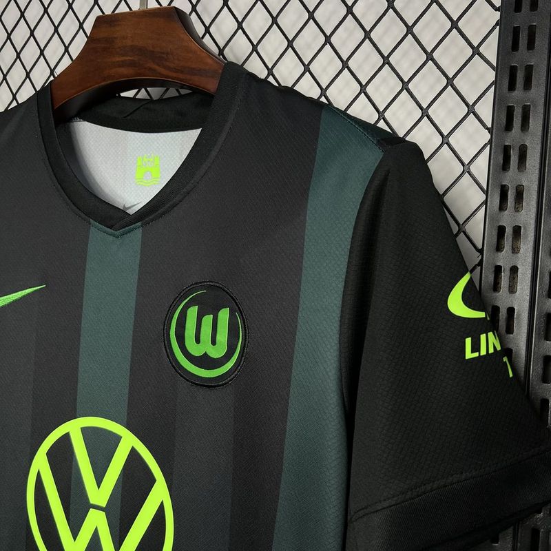 Camisa Wolfsburg I 24/25  Nike - Verde Escuro