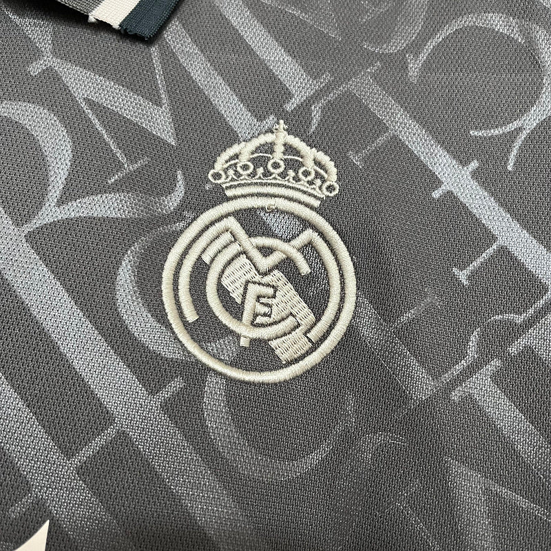 Camisa Real Madrid Third 24/25 s/n° Torcedor Adidas - Preto (Porto Feliz e Região)