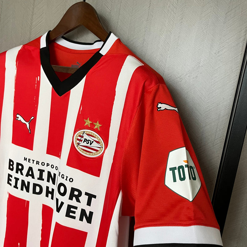 Camisa PSV - 24/25 Vermlha e Branca