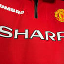 Camisa Retro Manchester United 1998/99 - Vermelho
