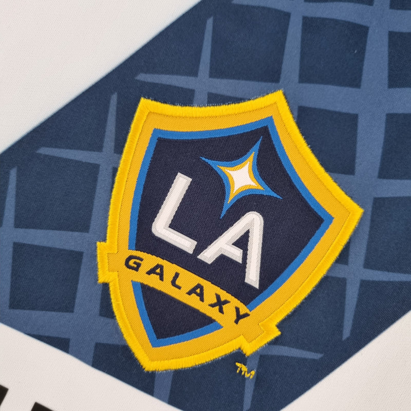 Camisa Retro LA Galaxy 2012 Home - Branco e Azul