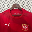 Camisa Seleção da Sérvia Home 24/25 Torcedor Puma Masculina - Vermelha
