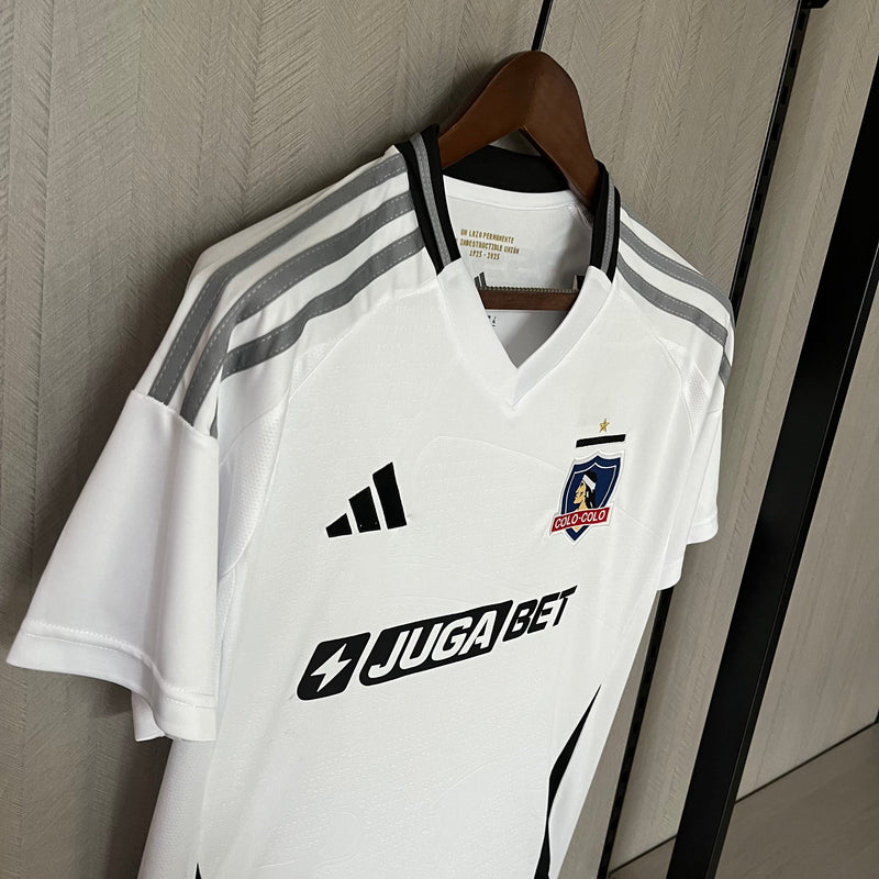 Camisa Colo-Colo Home 25/26  Adidas - Branca