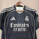 Camisa do Real Madrid Away 25/26 Preta