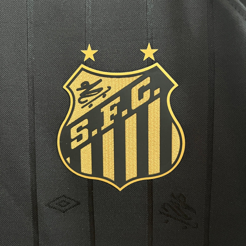 Camisa Santos Edição Charlie Brown Jr 24/25 Preta