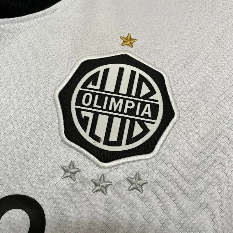 Camisa Olimpia Home 25/26 Torcedor Masculino