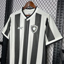 Camisa Reebok Botafogo 24/25 Casa - Preta e Branca (Porto Feliz e Região)