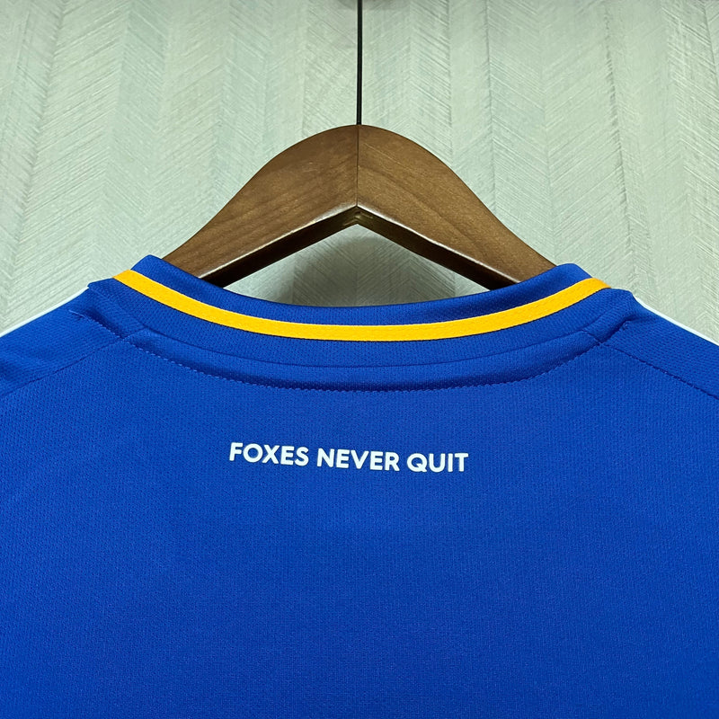 Camisa Leicester City I 24/25 Adidas - Azul