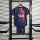 Kit Infantil PSG Home 23/24 - Azul