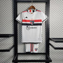 Kit Infantil São Paulo Home 23/24 - Branco