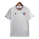 Camisa Fortaleza II 24/25 - Torcedor Leão Masculina - Branca com detalhes em azul e vermelho